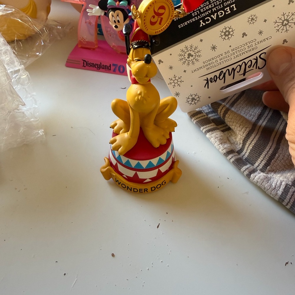 Disney Yellow Wonder Dog Figurine